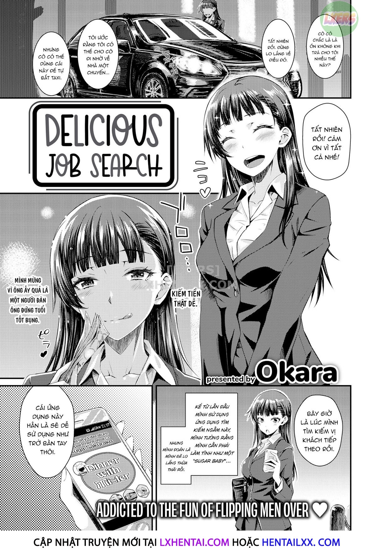 Đọc truyện hentai Tìm kiếm việc làm ngon lành - Oneshot