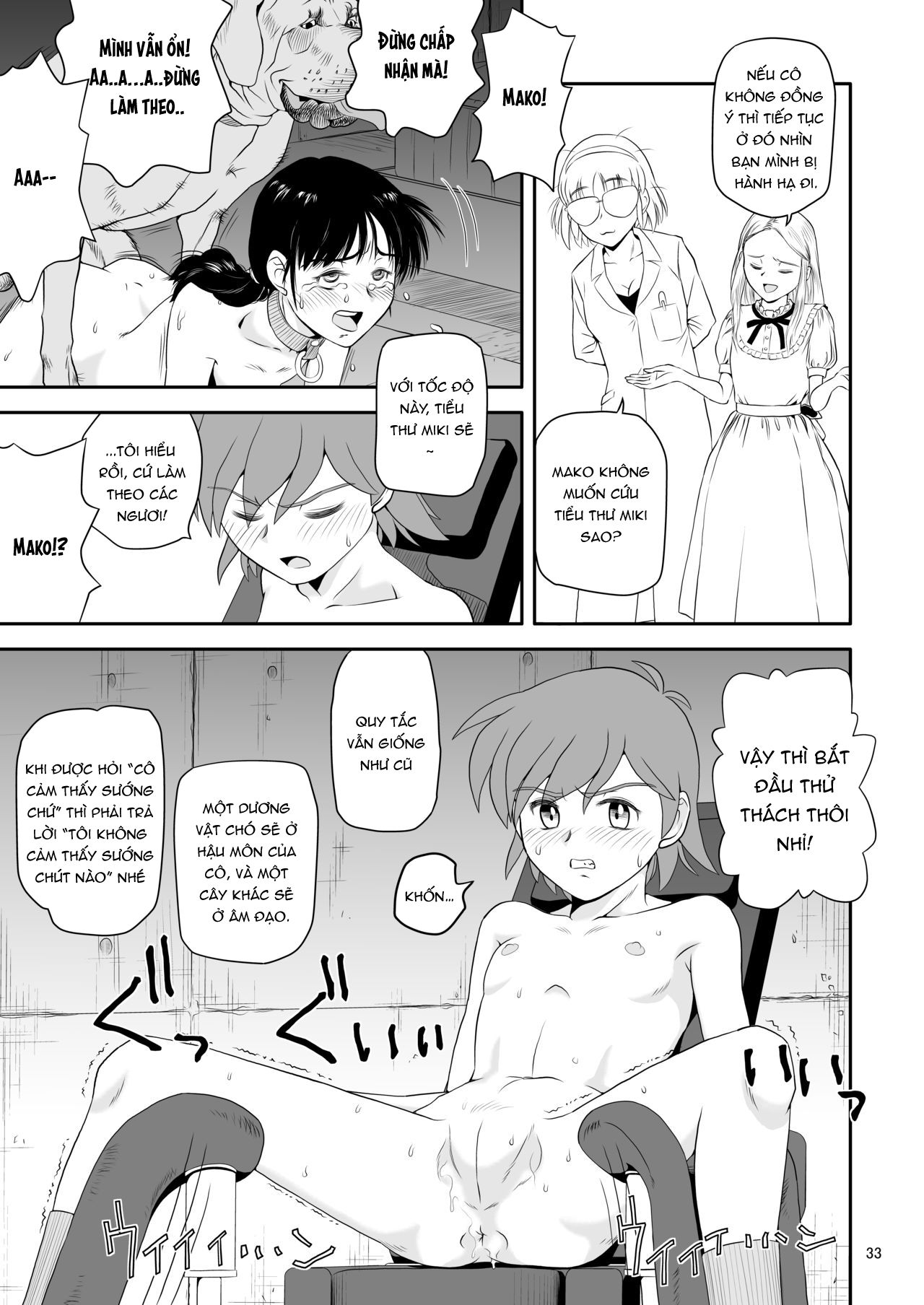 Đọc truyện hentai Quý Cô Quái Vật Phiên Bản 2 - Chap 2