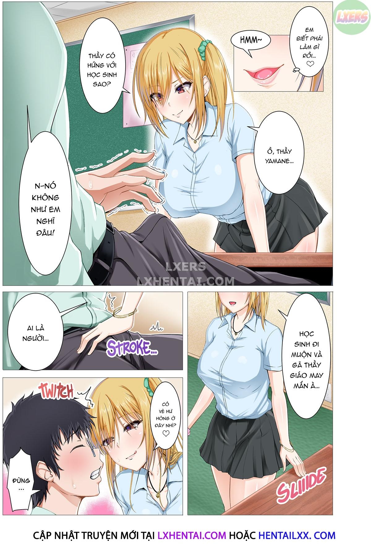 Đọc truyện hentai A Gyaru's Secret Sex-Ed Lesson! - Oneshot