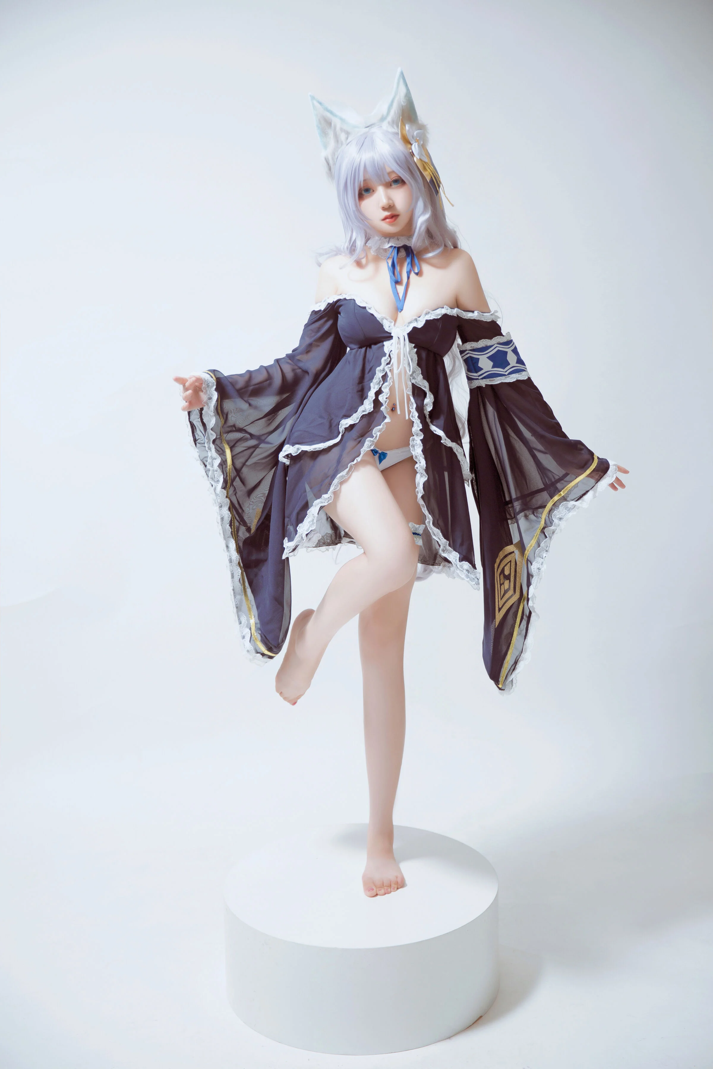 Đọc truyện hentai Tuyển tập Albums siêu phẩm Cosplay - Chap 585 - Ruby dip sauce Meimei - Azur Lane Shinano painter pajamas