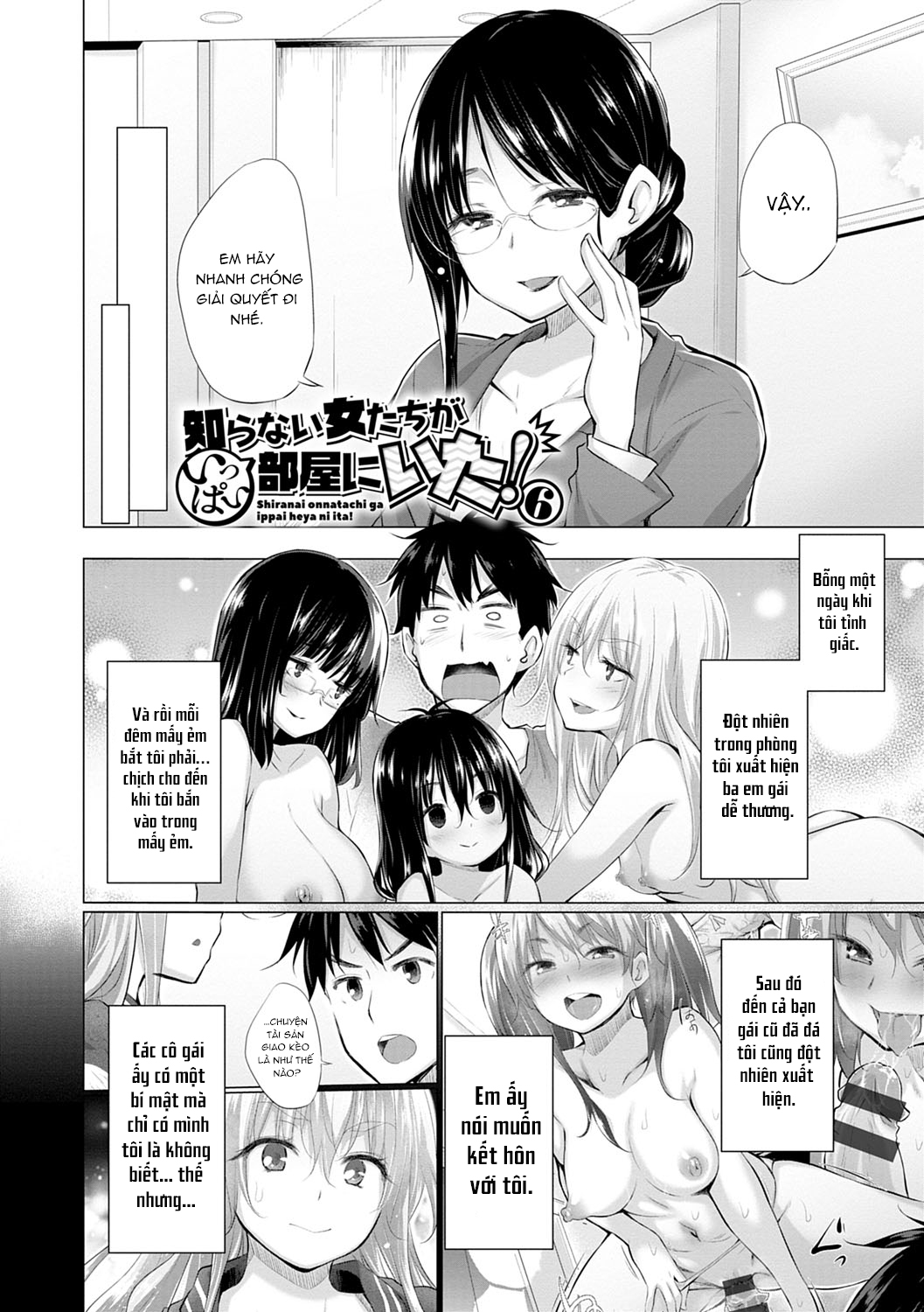 Đọc truyện hentai Trong Phòng Tôi Có Quá Nhiều Các Cô Gái Lạ! - Chap 6: Hé lộ!