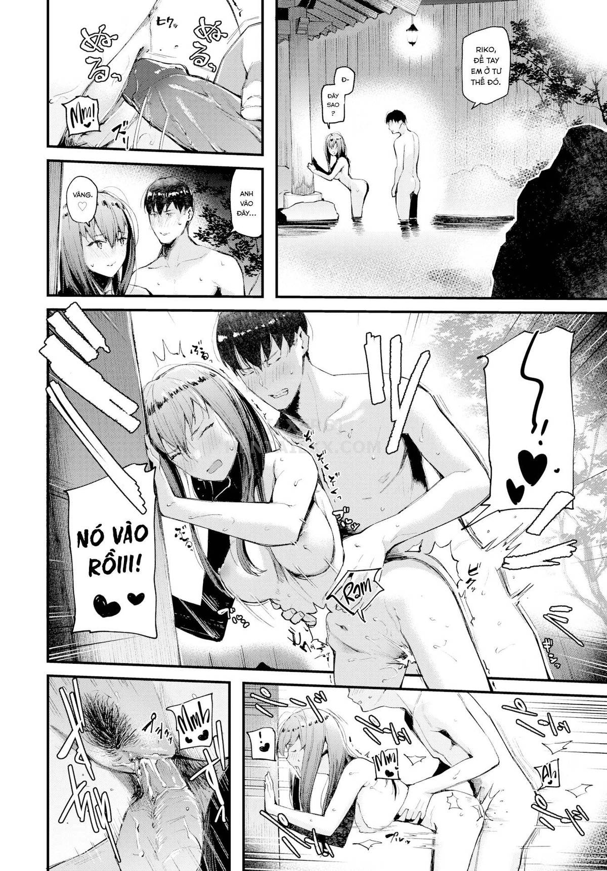 Đọc truyện hentai Burning Hot Springs Passion - Oneshot