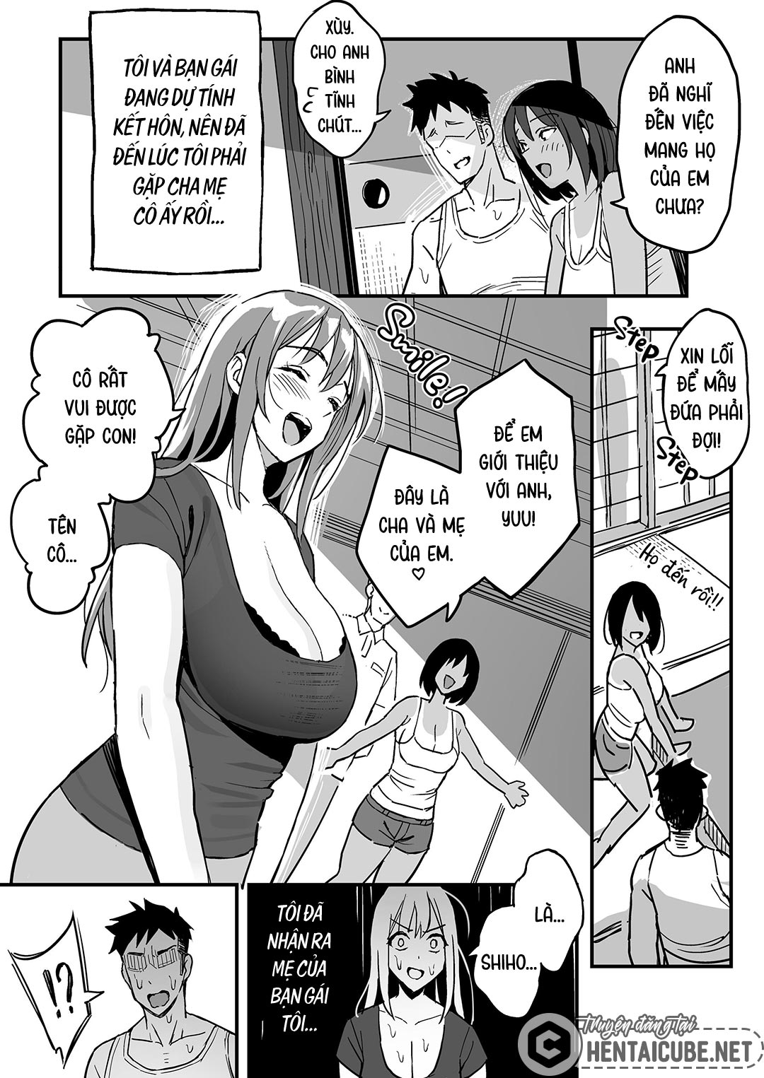 Đọc truyện hentai Mẹ bạn gái từng là mẹ đường của tôi - Oneshot