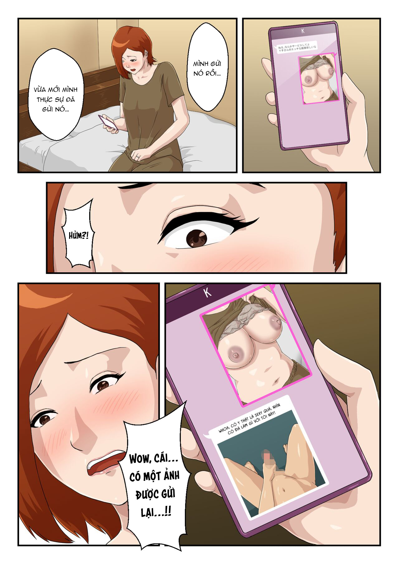 Đọc truyện hentai Bắt gặp mẹ sử dụng cùng app hẹn hò!!! - Chap 1