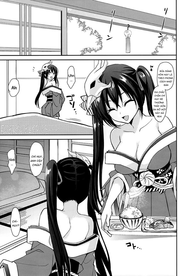 Đọc truyện hentai Taihou to shiki-kan-sama wa aishiatte iru (Azur Lane) - Oneshot