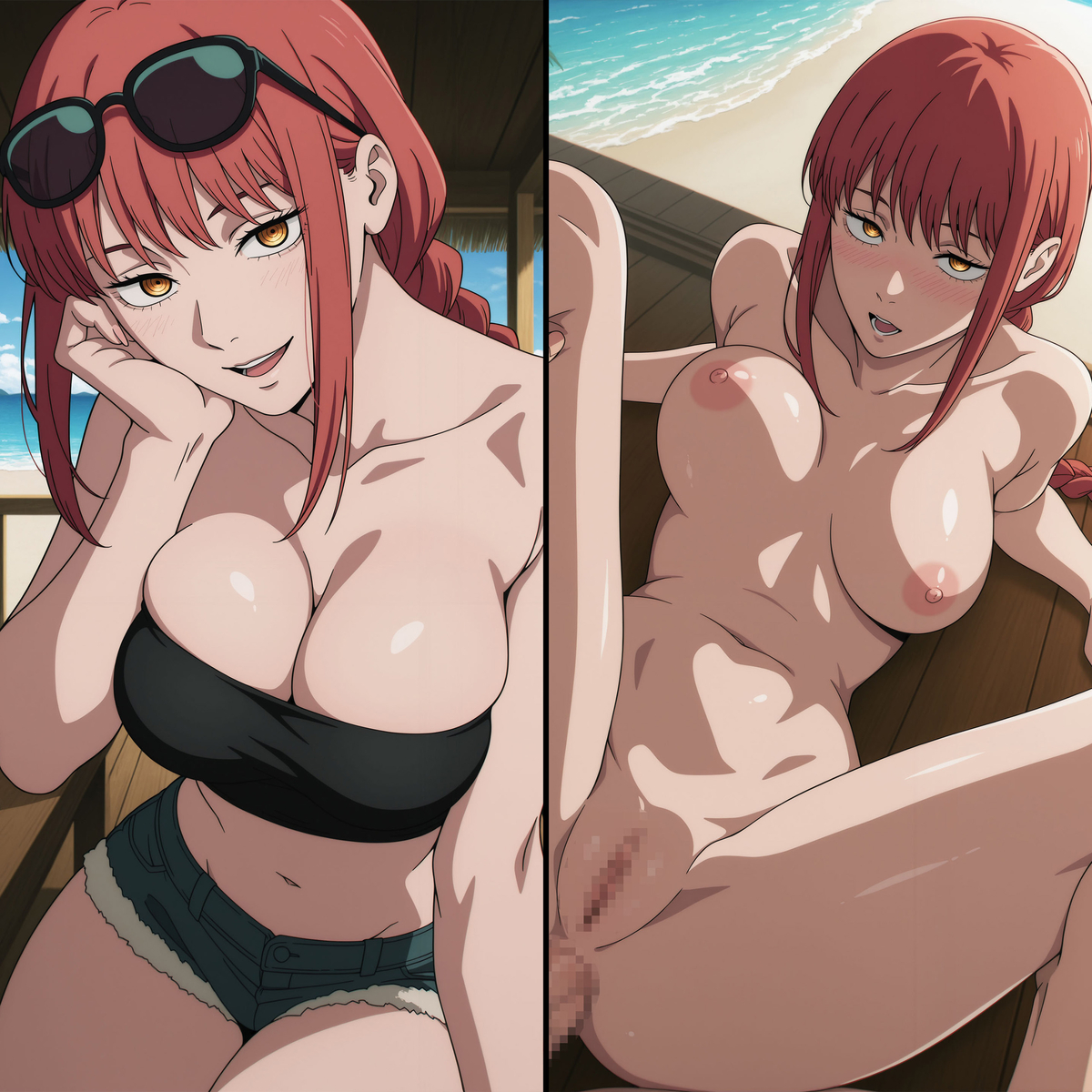 Đọc truyện hentai Tuyển tập Albums Art hentai - Chap 796 - Makima | Chainsaw Man