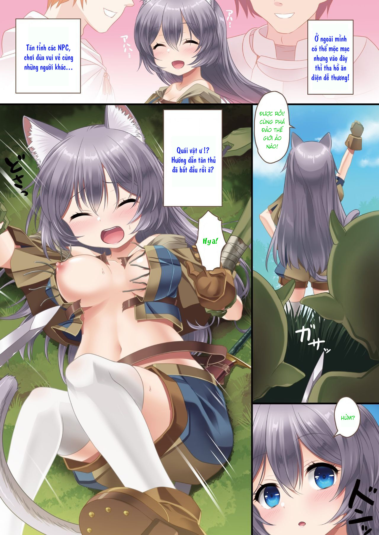 Đọc truyện hentai Cạm bẫy thực tế ảo - Oneshot