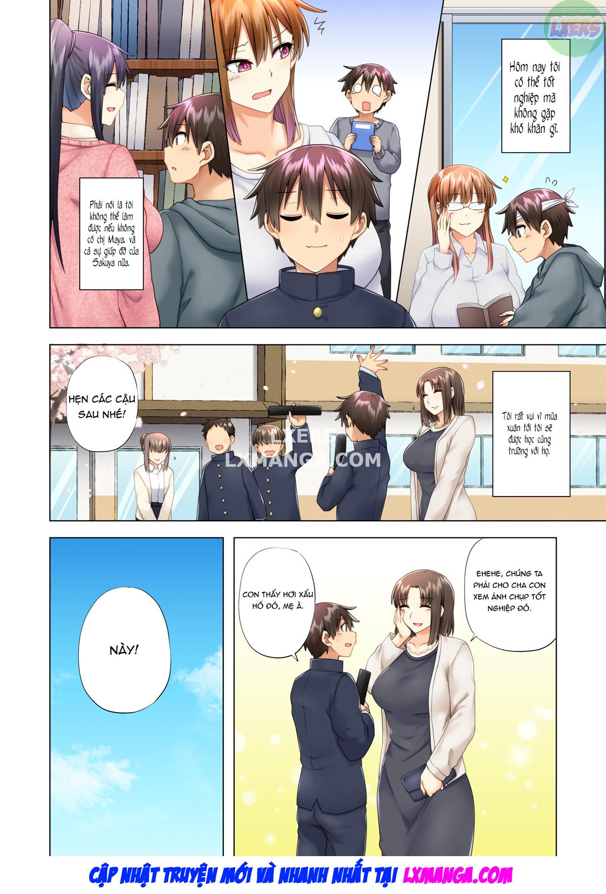 Đọc truyện hentai Onee-chan no Wasuremono o Todoke ni Kita Hazu nanoni - Chap 6