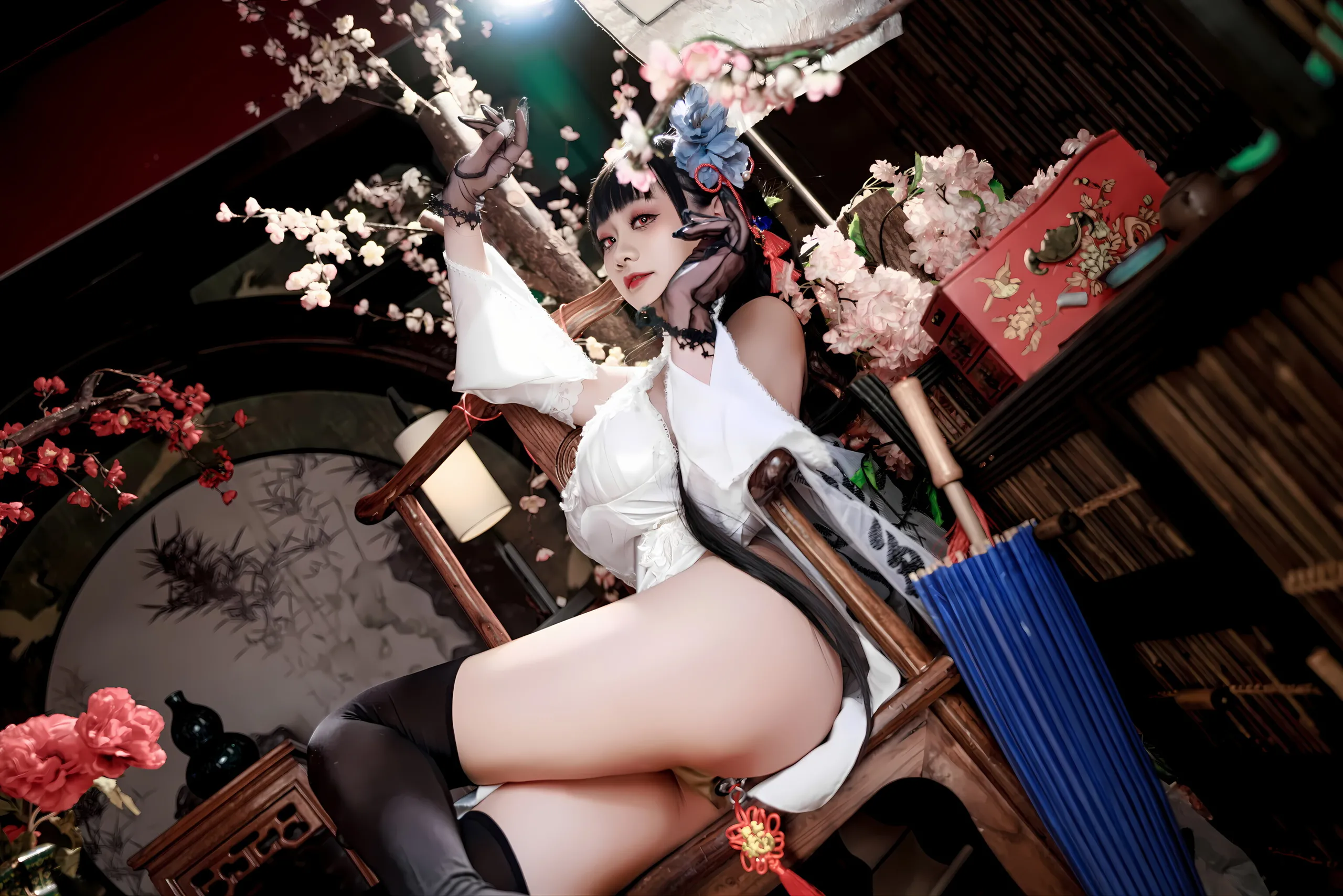Đọc truyện hentai Tuyển tập Albums siêu phẩm Cosplay - Chap 1145 - A Xuexue - Azur Lane Yixian Cheongsam