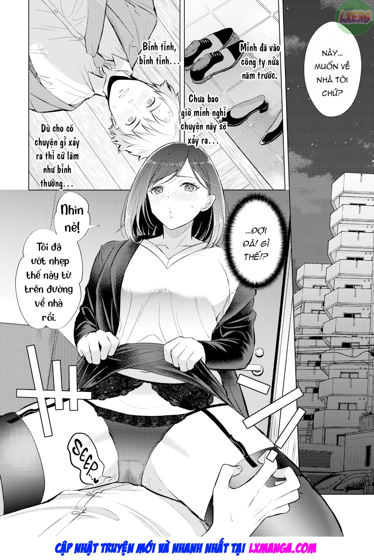 Đọc truyện hentai Xin hãy huấn luyện tôi, Mutsuura-san! - Oneshot