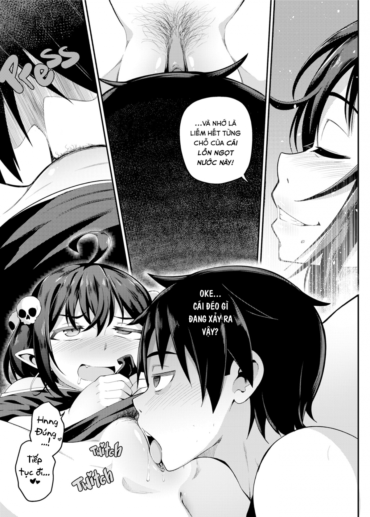 Đọc truyện hentai Lời tiên tri của HẮC NGUYỆT - Chap 2