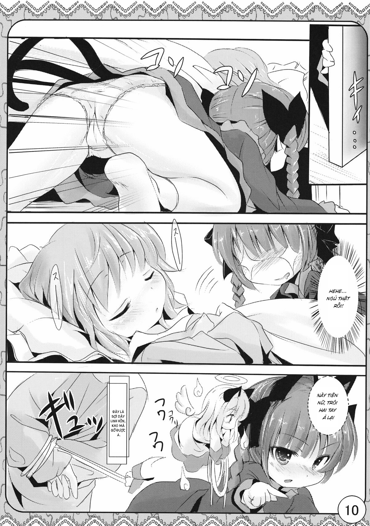 Đọc truyện hentai Ecchi-na Nekomimi (Touhou Project) - Oneshot