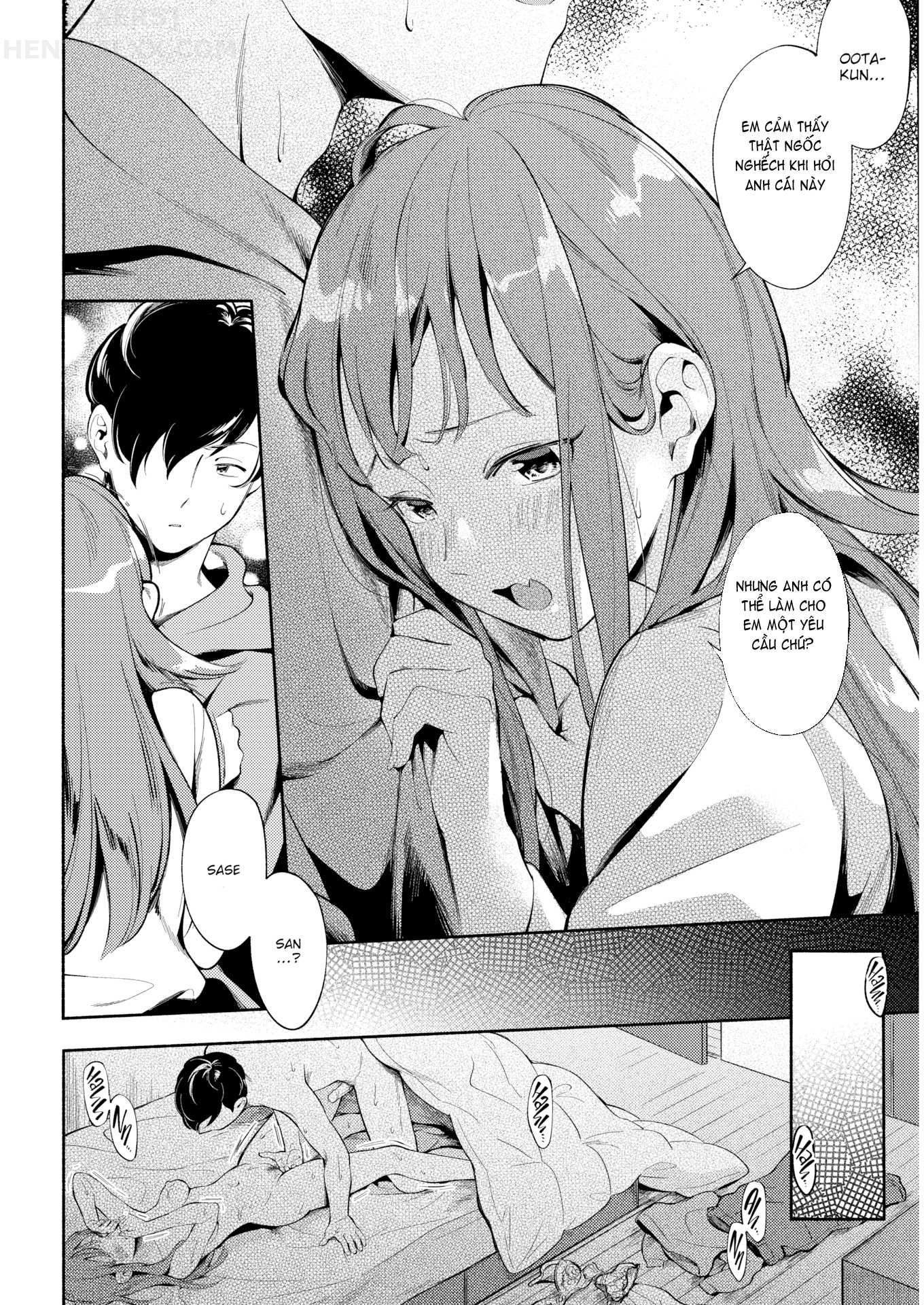 Đọc truyện hentai Okaeri - Chap 1 - Sase-san is Very Popular