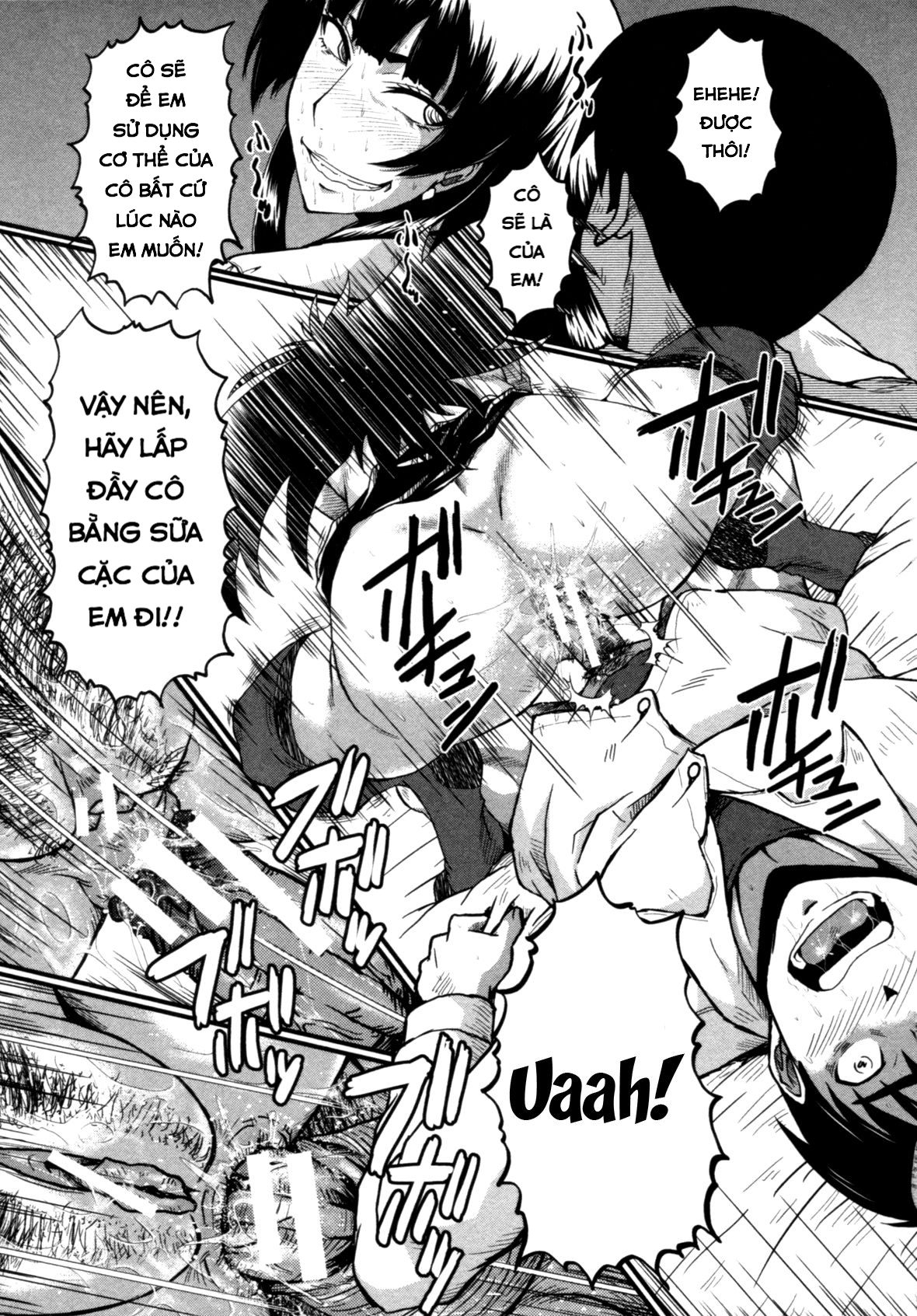 Đọc truyện hentai Haha Wa Buzama Ni Koshi O Furu ~Gogo No Seibo-Tachi~ - Chap 6