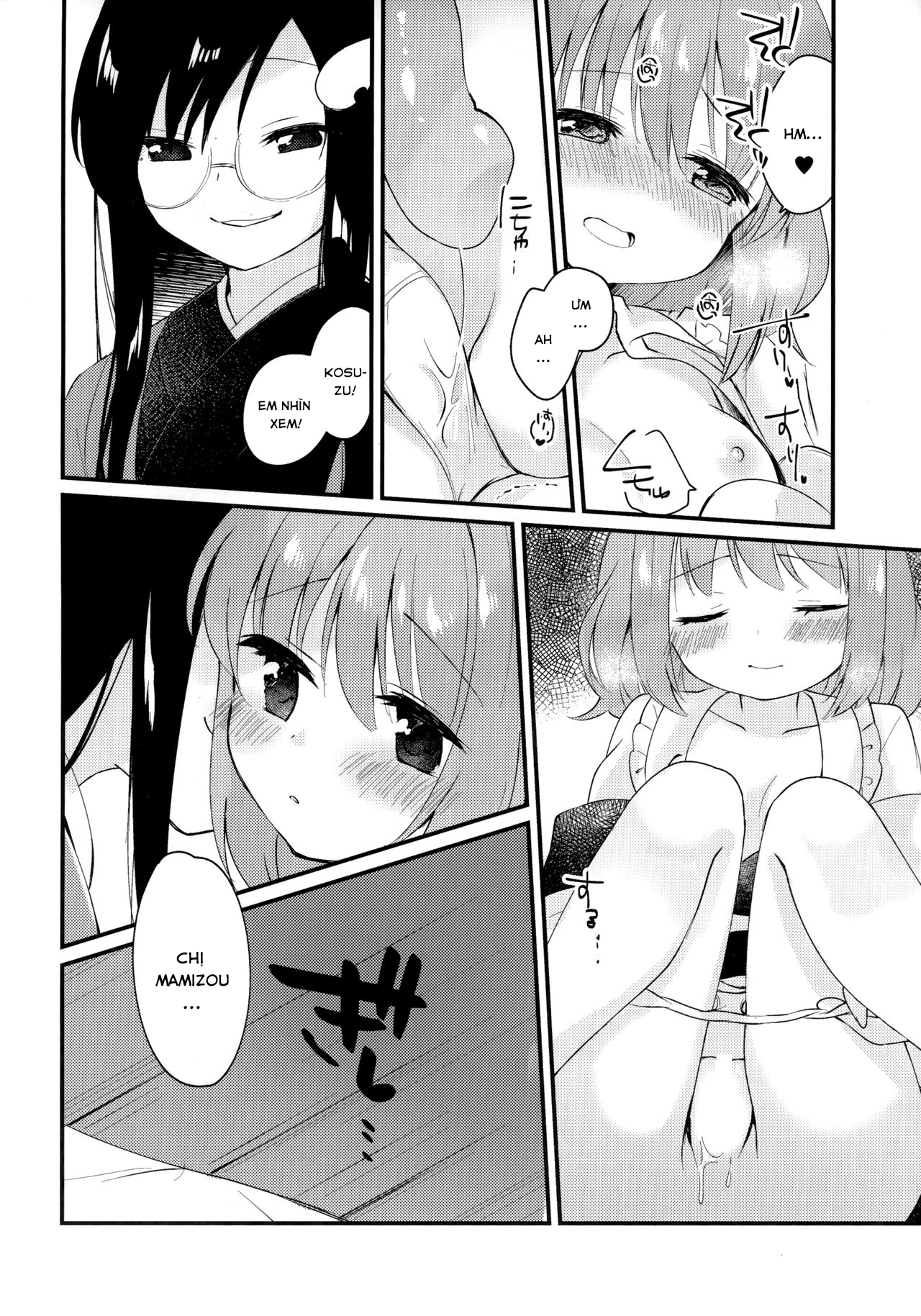 Đọc truyện hentai Mitsugetsu Dolce (Touhou Project) - Oneshot