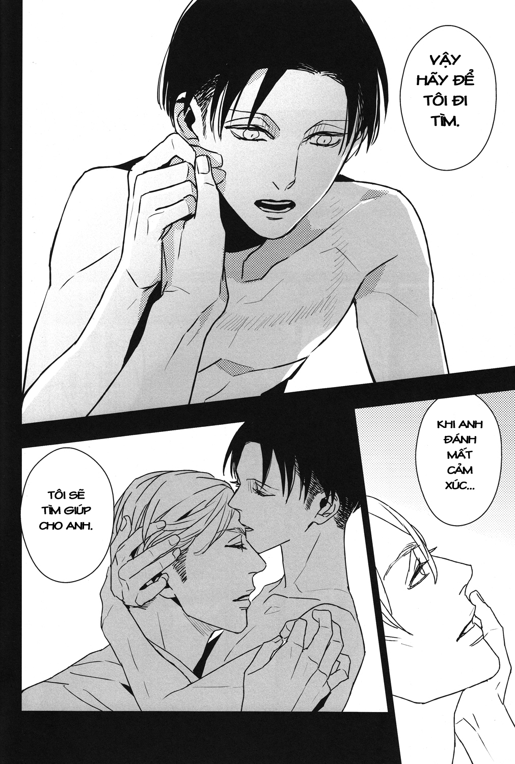 Đọc truyện hentai Icarus ga Nishi no Hate (Shingeki no Kyojin) - Oneshot