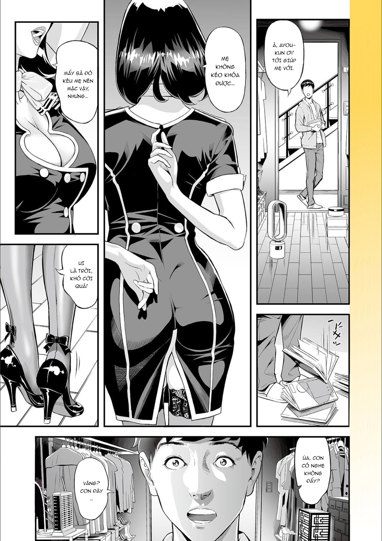 Đọc truyện hentai Mama Moe ~Haha o Bikou Shite Mita Ken~ - Oneshot