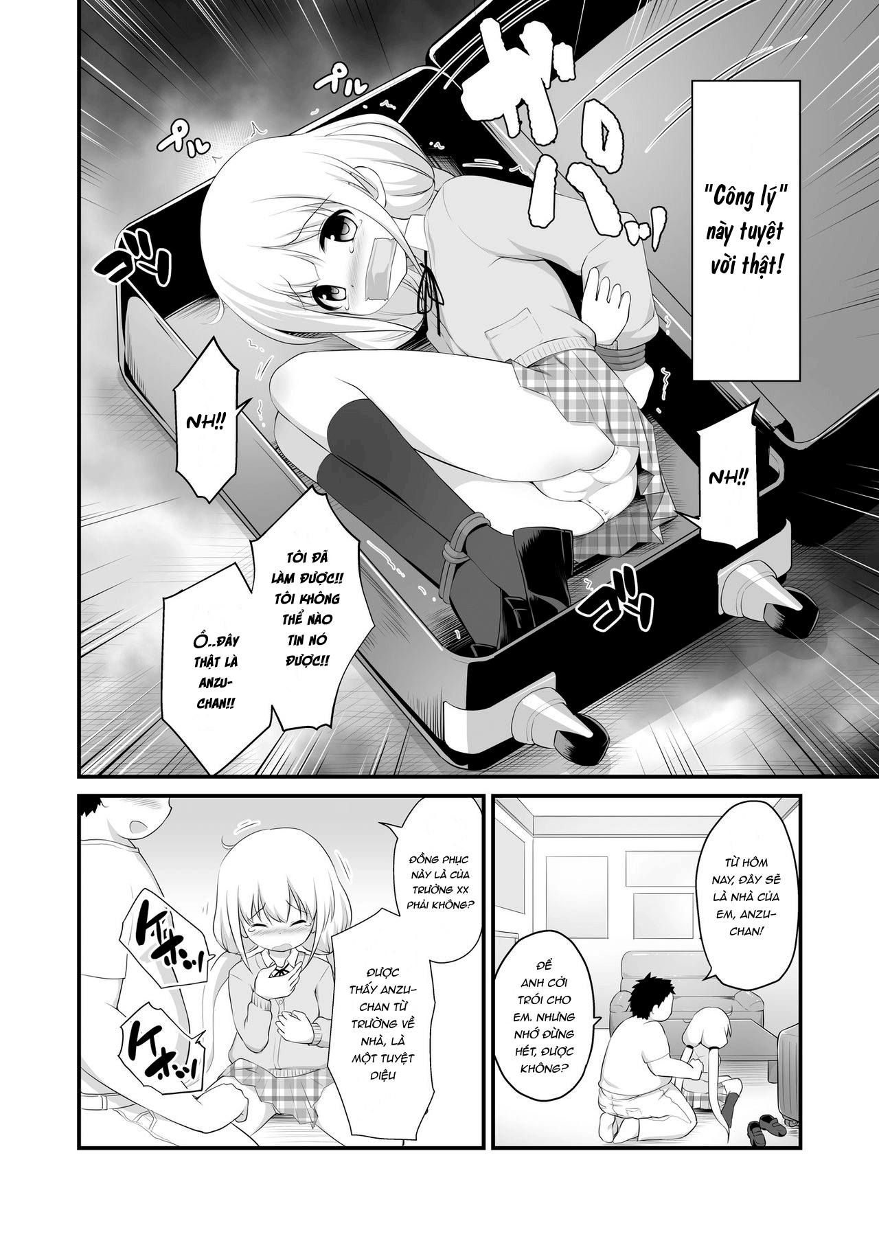 Đọc truyện hentai Tôi sẽ bắt cóc Anzu-chan về nhà - Oneshot