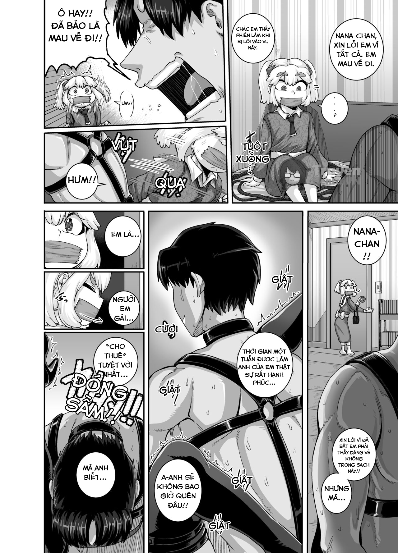 Đọc truyện hentai Dạy dỗ con em gái phiền phức này bằng cá chà bặc - Chap 2