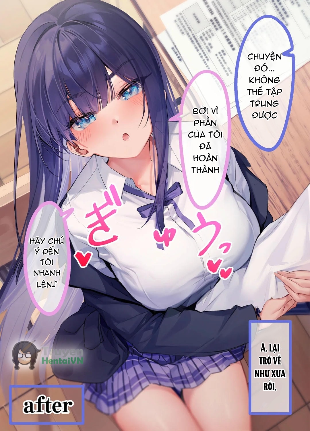 Đọc truyện hentai Boku Dake ni Amai Fuuki Iinchou to no Icha Love Nikutsubo Seikatsu Nisshi - Oneshot