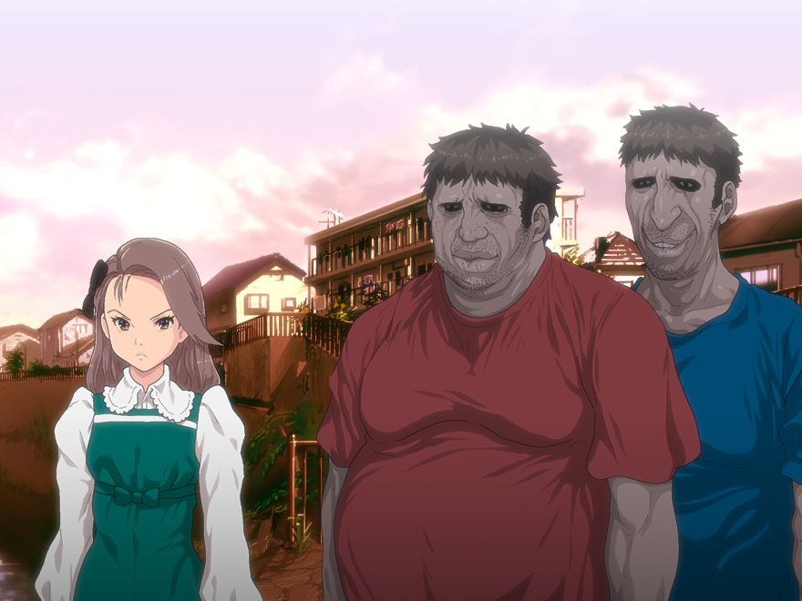 Đọc truyện hentai Futotta Otoko ga Shoujo ni Hanashi Kakeru Jian Hassei - Artist CG - Ảnh động