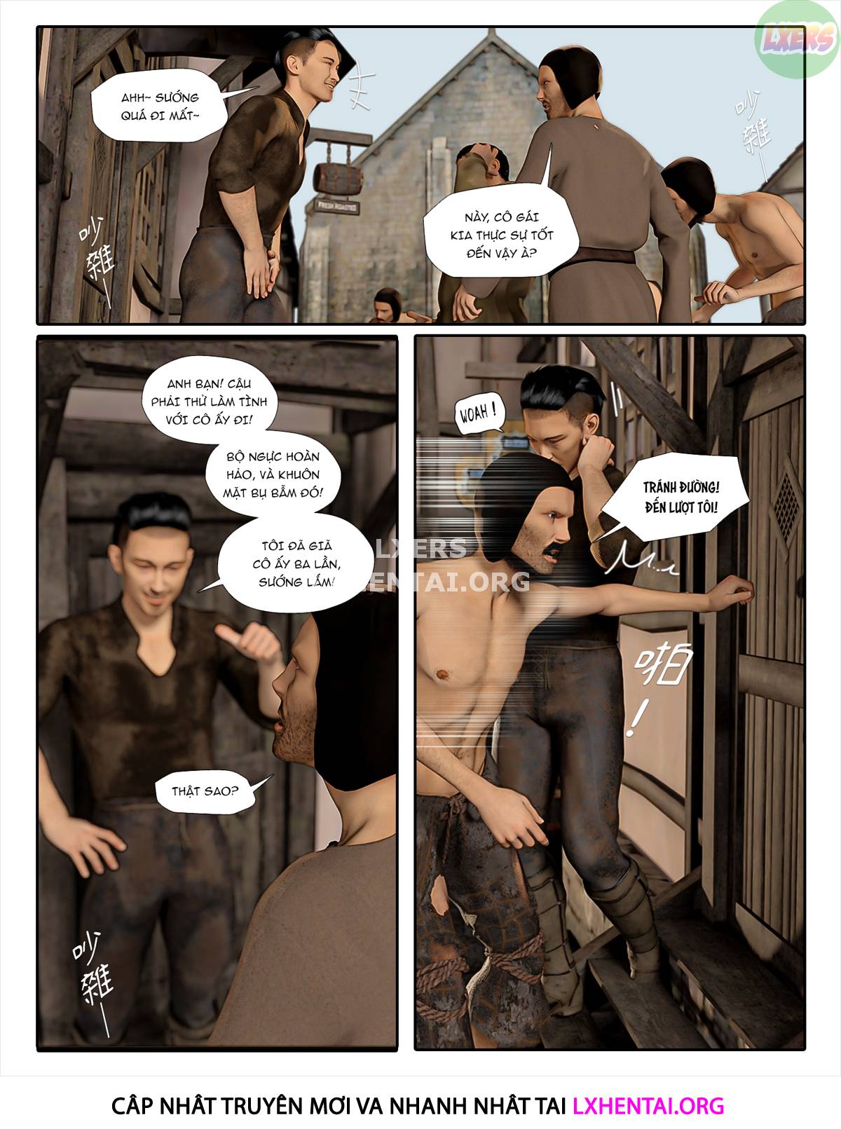 Đọc truyện hentai The Rose Fall Into Darkness - Chap 4