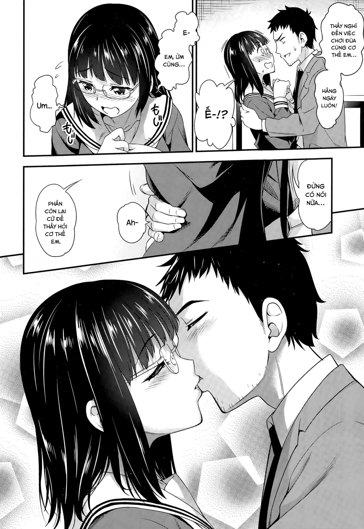 Đọc truyện hentai Iinchou no Sotsugyou - Oneshot