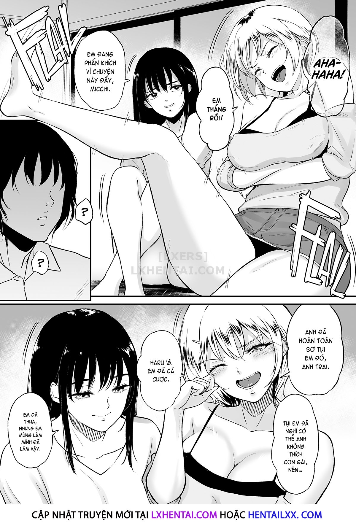 Đọc truyện hentai Hot Springs With My Cousins: Reunion With My Thicc Cousins and Our Insemination Session - Oneshot