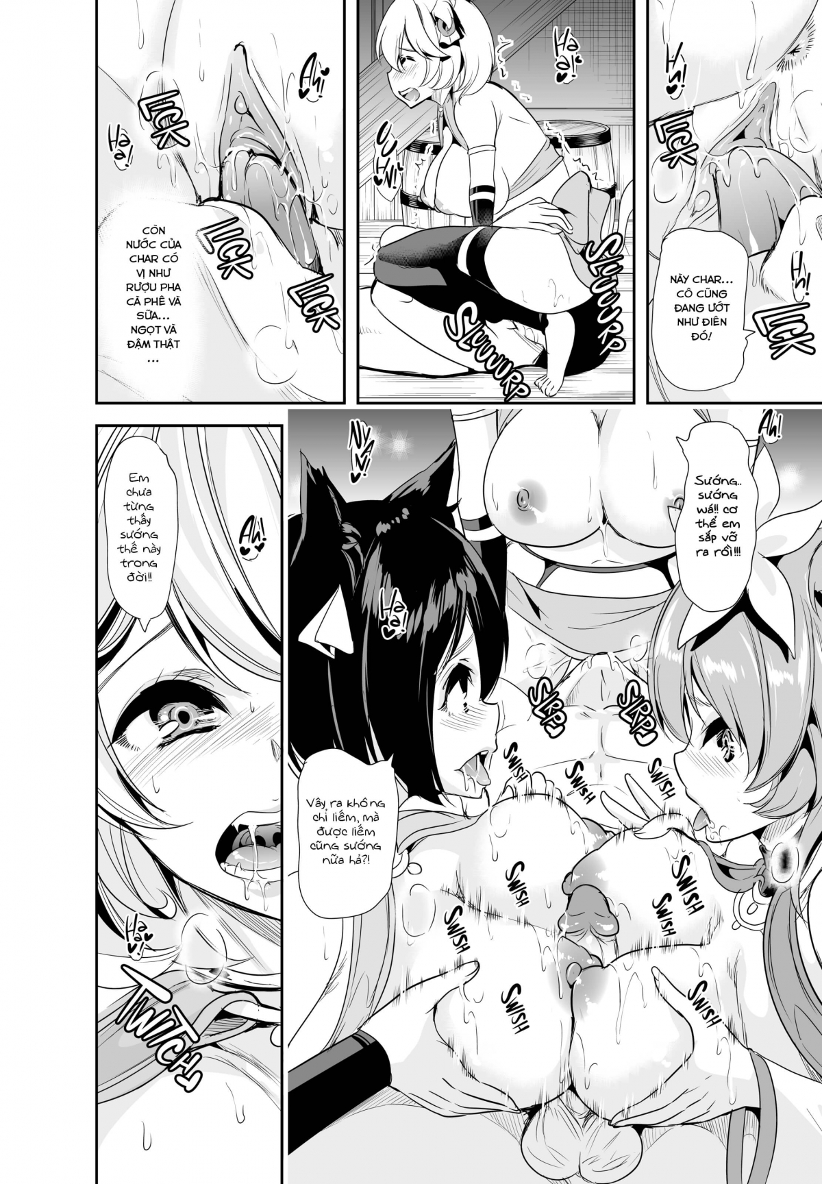 Đọc truyện hentai Dàn Harem tại dị giới - Chap 3(A)