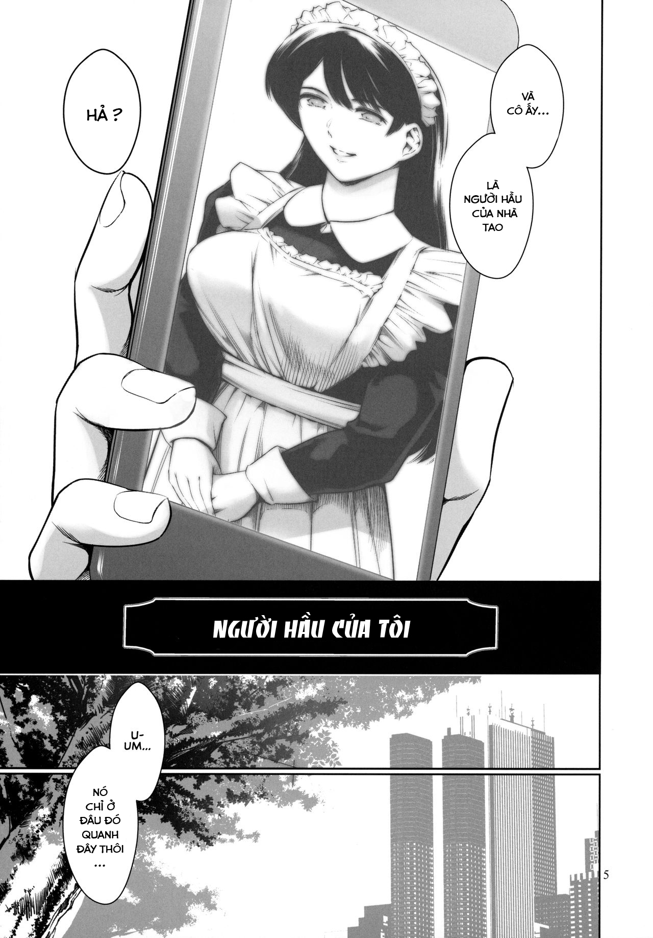 Đọc truyện hentai Uchi no Maid - Oneshot