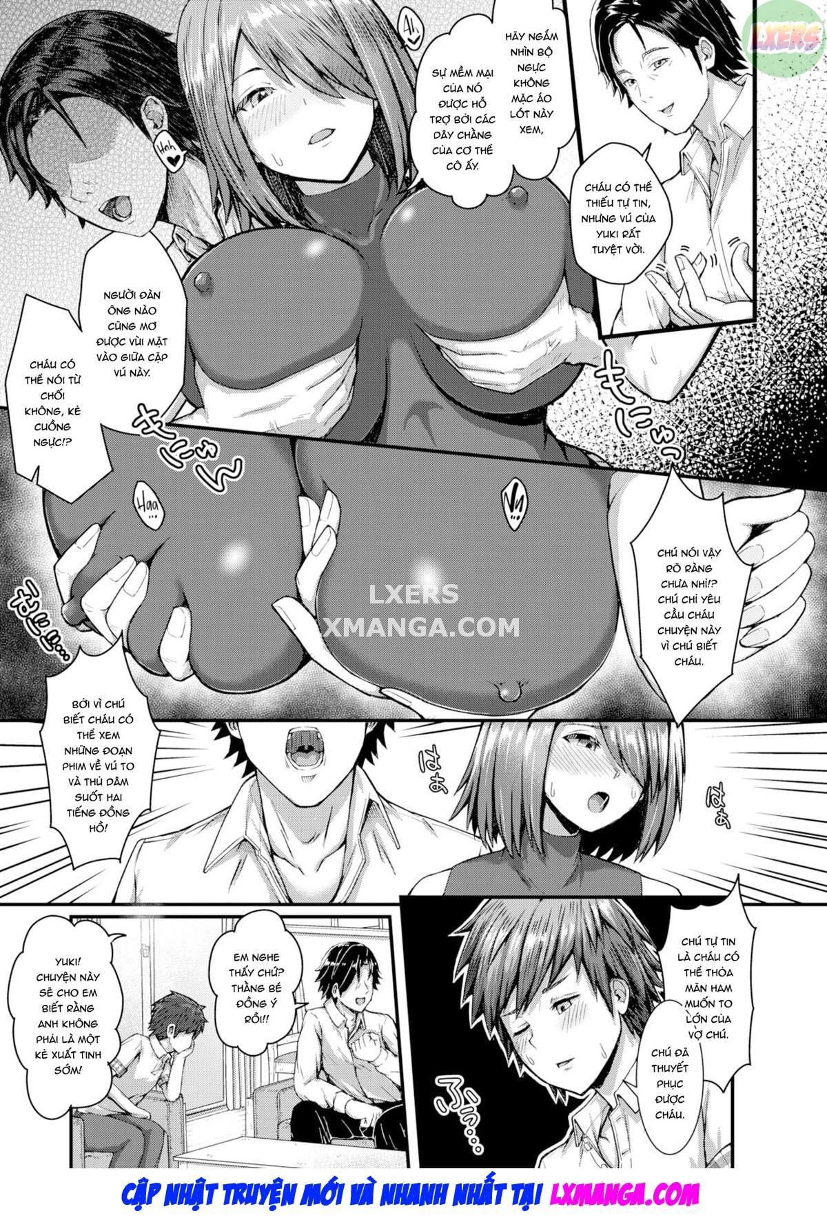 Đọc truyện hentai Nhờ cháu ngủ với vợ chú - Oneshot