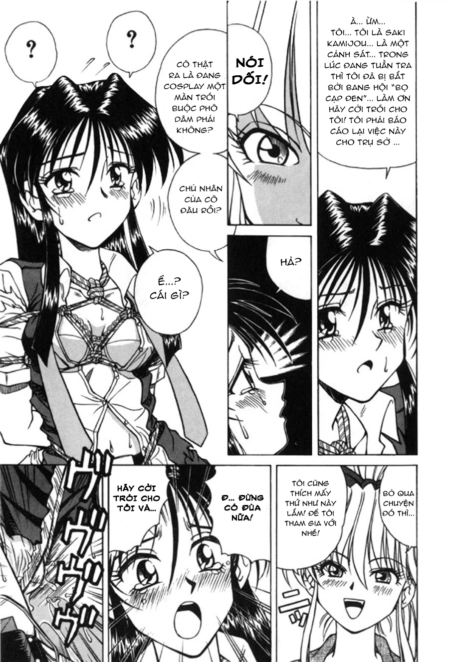 Đọc truyện hentai Sự đau khổ của cảnh sát Saki - Oneshot