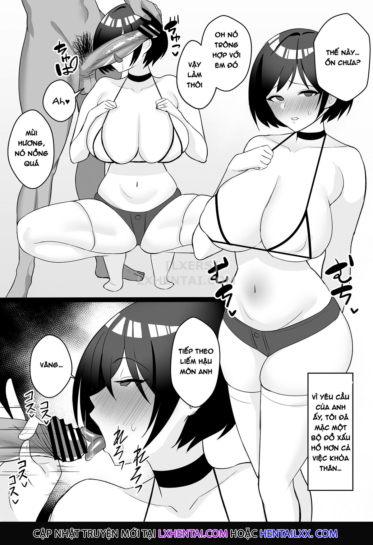 Đọc truyện hentai Please Have Sex With My Wife - Oneshot