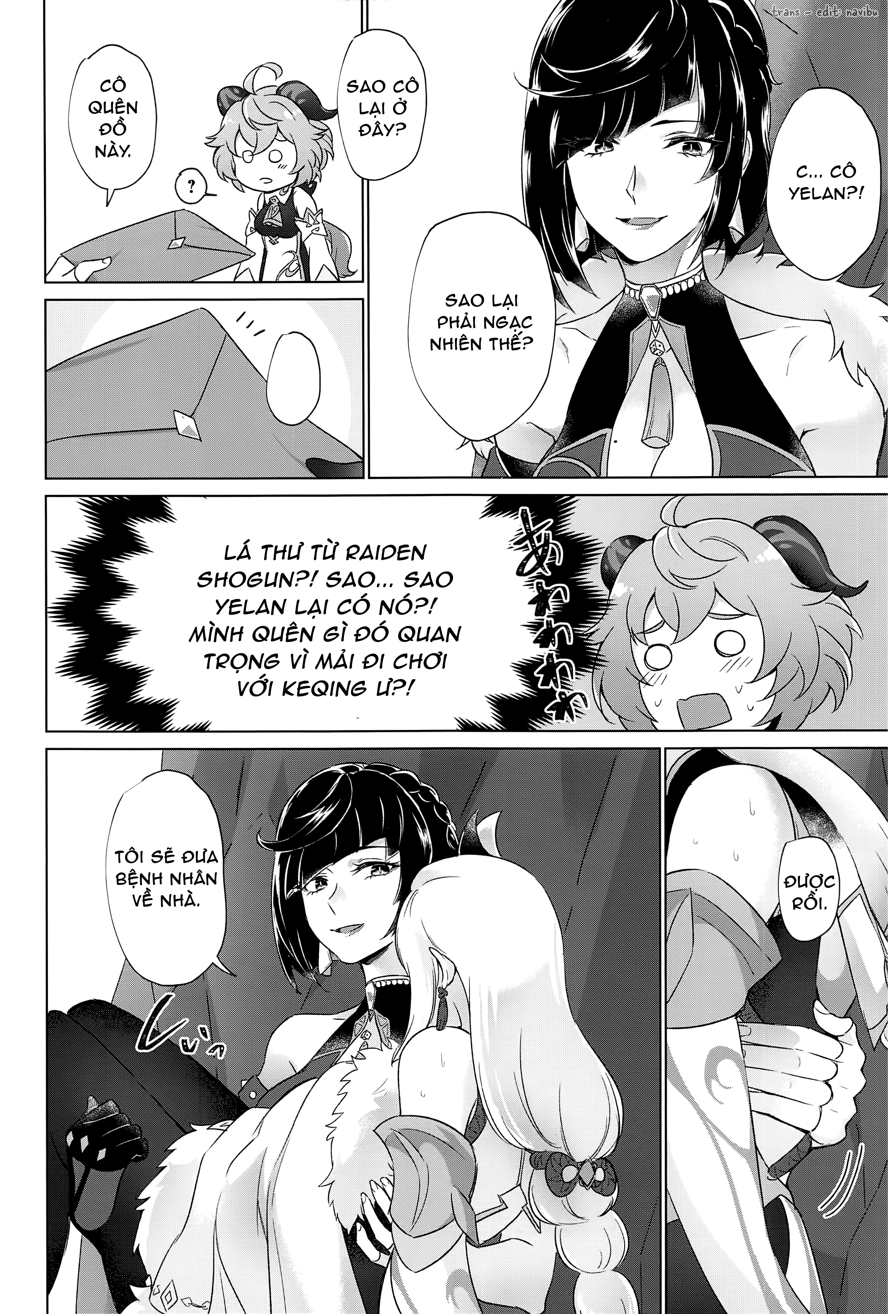 Đọc truyện hentai Nghiệm pháp tình dục kiểu Liyue - Chap 2