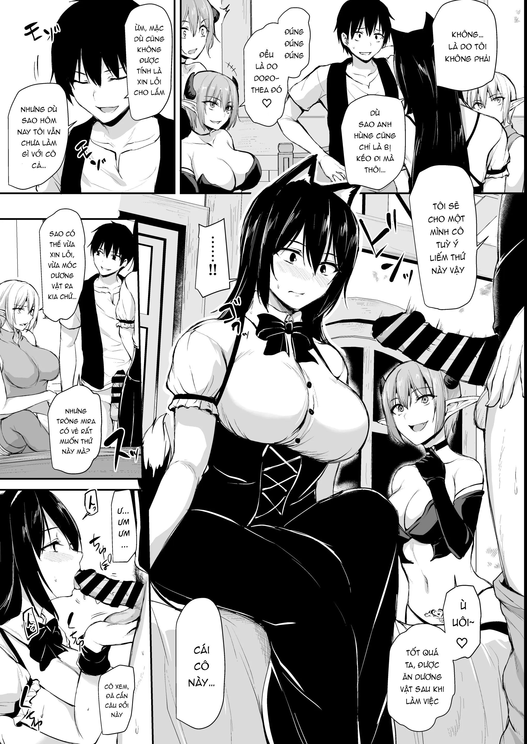 Đọc truyện hentai Câu chuyện về một thế giới khác đầy nắng - Chap 2