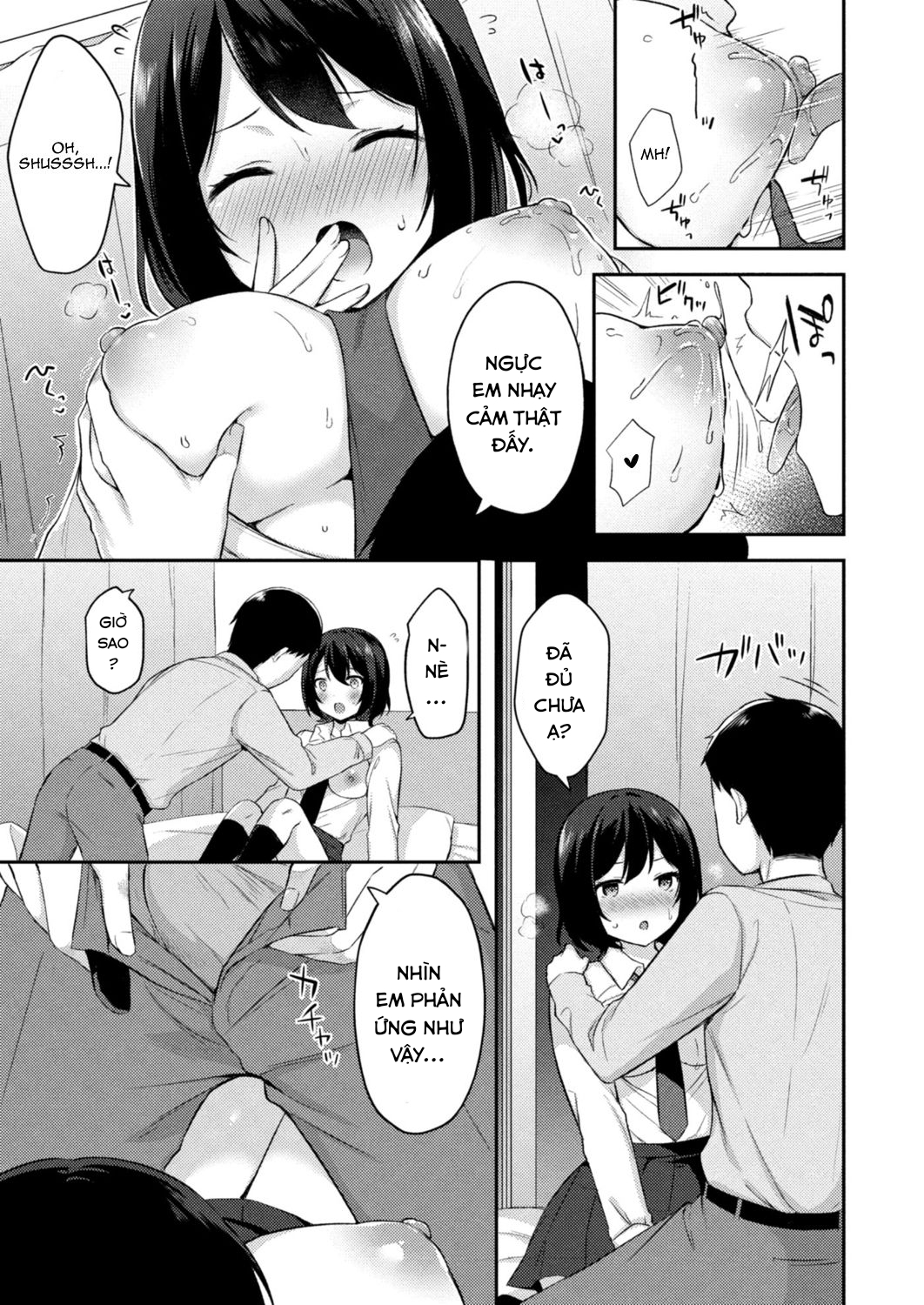 Đọc truyện hentai Sự cám dỗ của em gái #6: Tôi không thể nói không vì ảnh là anh hai! - Oneshot
