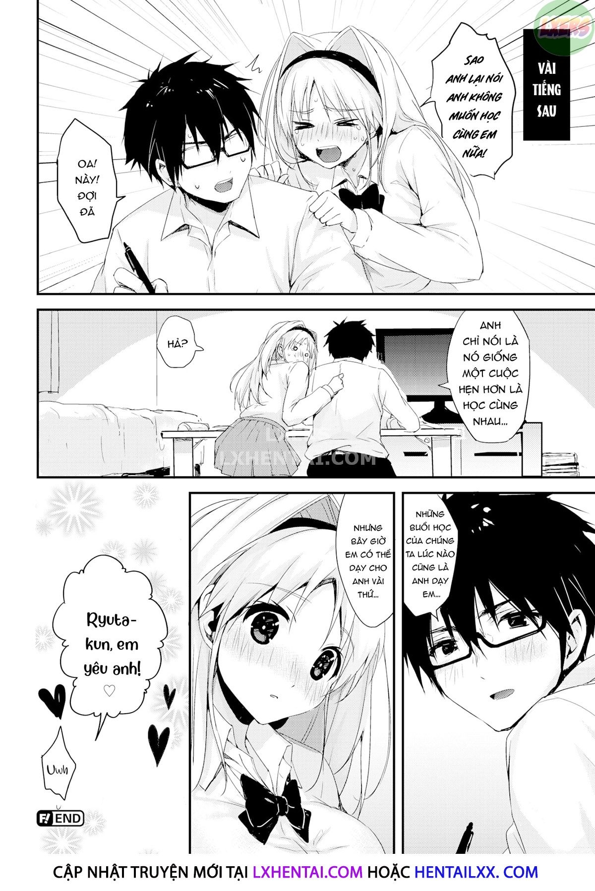 Đọc truyện hentai Buổi học nhóm thích hợp - Oneshot