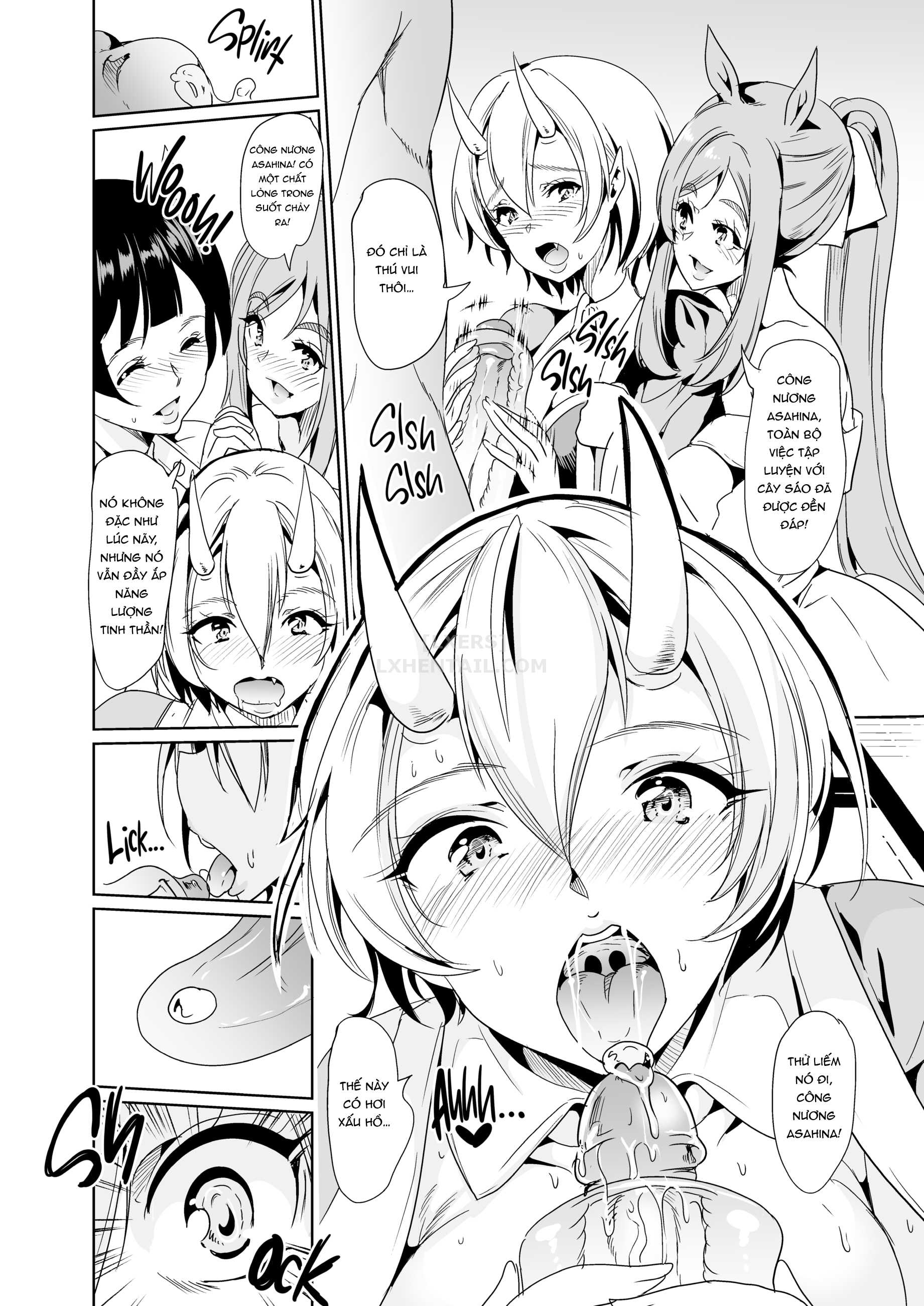 Đọc truyện hentai My Harem in Another World Collection - Chap 7 - Cumming With the Devil! - Pussies from Hell!
