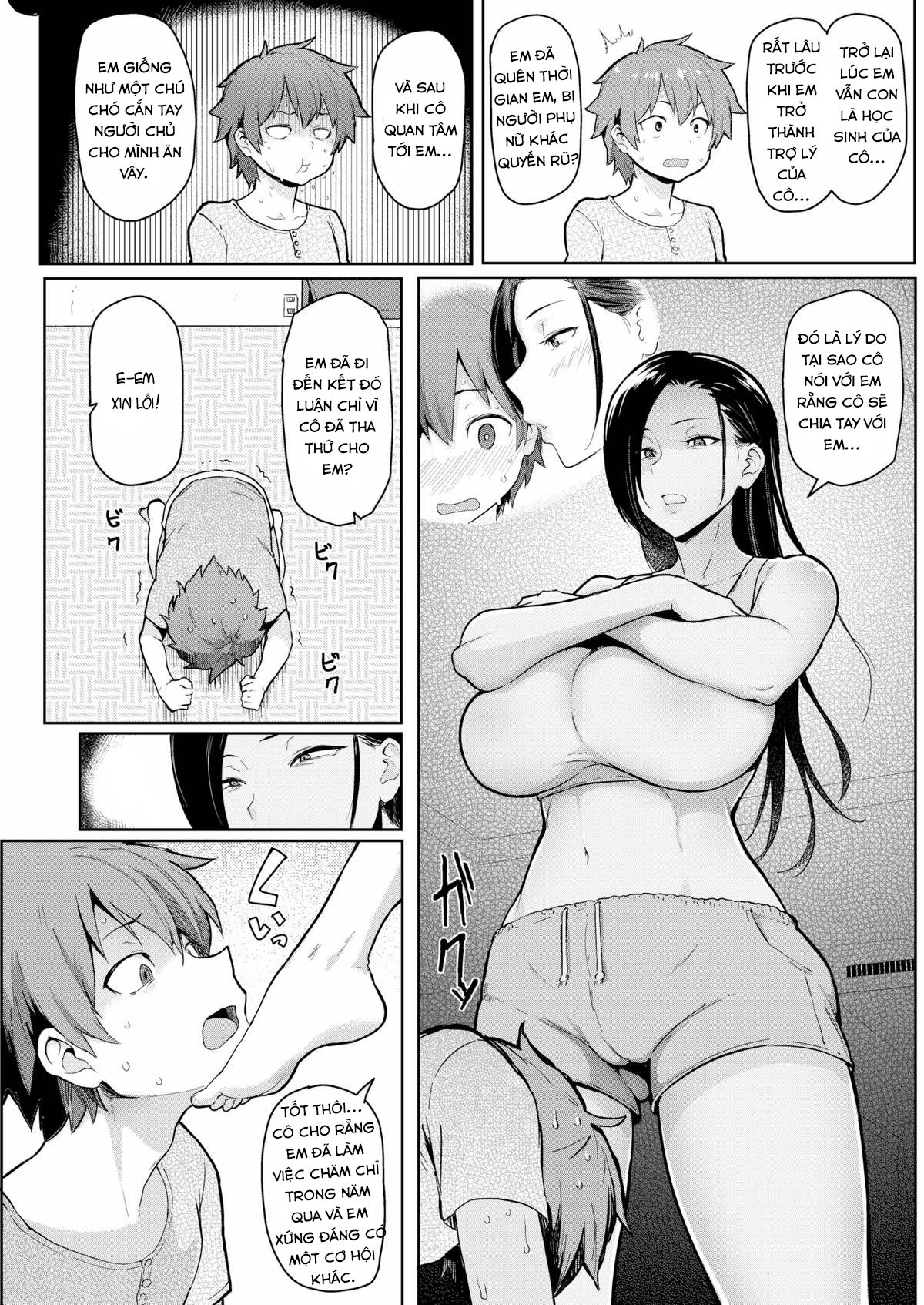 Đọc truyện hentai Sensei xinh đẹp của tôi - Chap 4