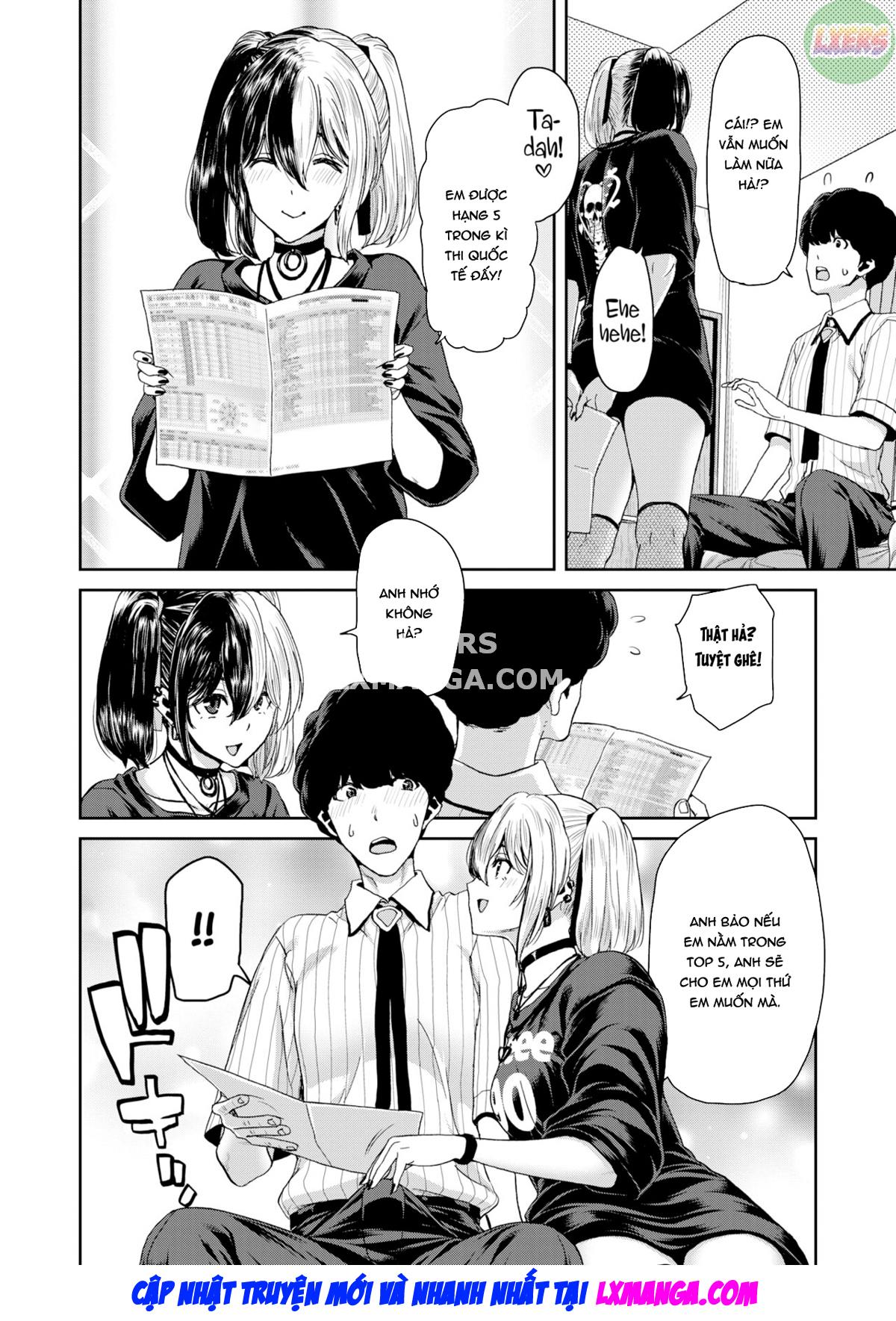 Đọc truyện hentai Mùa hè cô ấy cầu xin một chiếc bánh kem - Oneshot