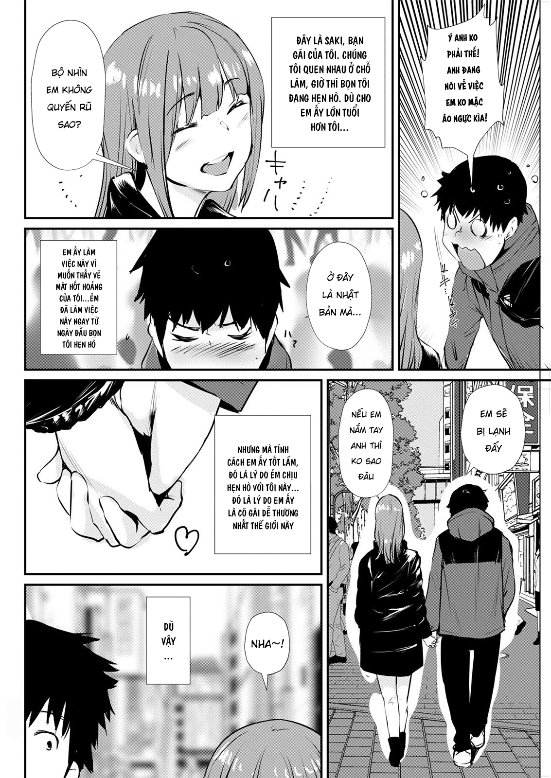 Đọc truyện hentai Cô nàng không áo lót - Oneshot