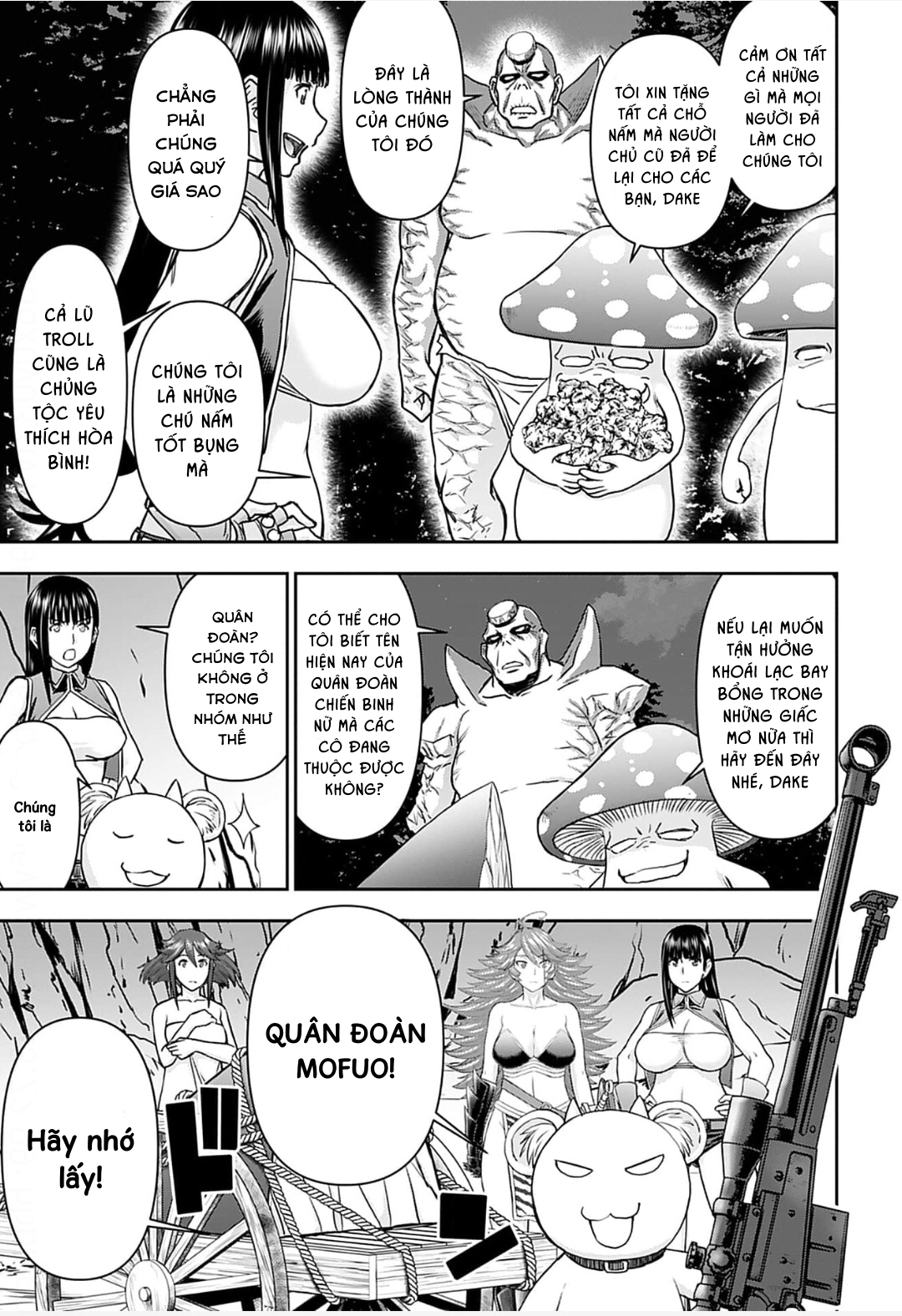 Đọc truyện hentai Xạ thủ mềm mại của Nữ chiến binh - Chap 14