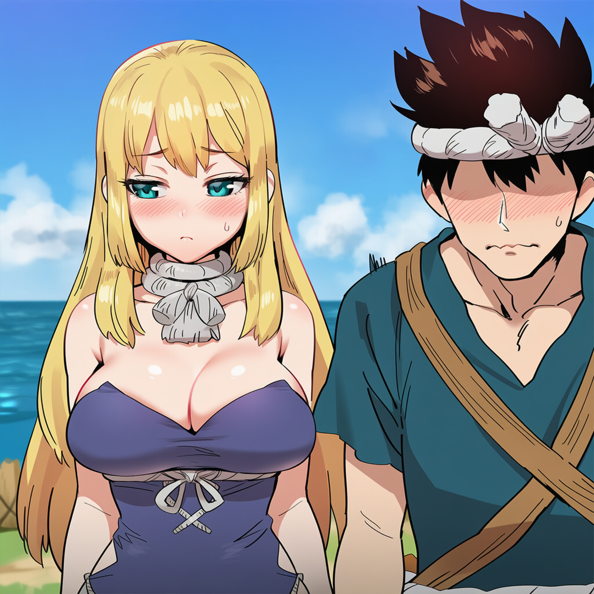 Đọc truyện hentai Tuyển tập Albums Art hentai - Chap 662 - Kohaku Vs Maguma