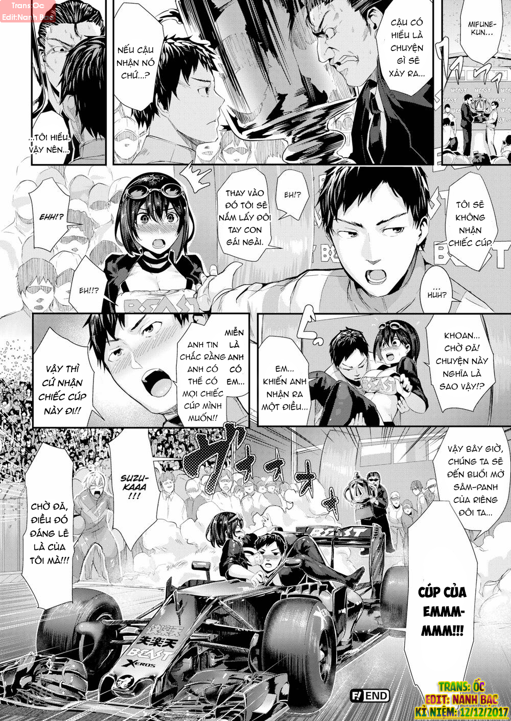 Đọc truyện hentai Milky Time (Trọn bộ) - Chap 4: Streak Racer