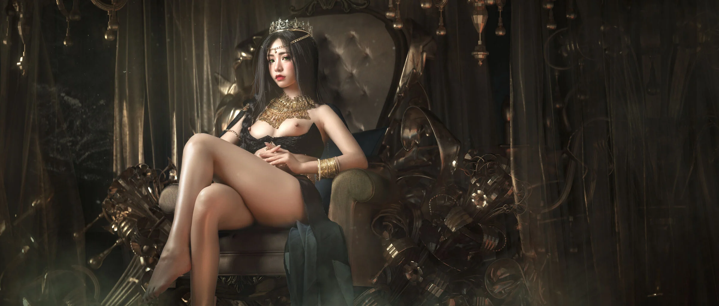 Đọc truyện hentai Tuyển tập Albums siêu phẩm Cosplay - Chap 567 - Cracking Girl Meow Xiaoji - Wind Chime Princess (Aeolian)