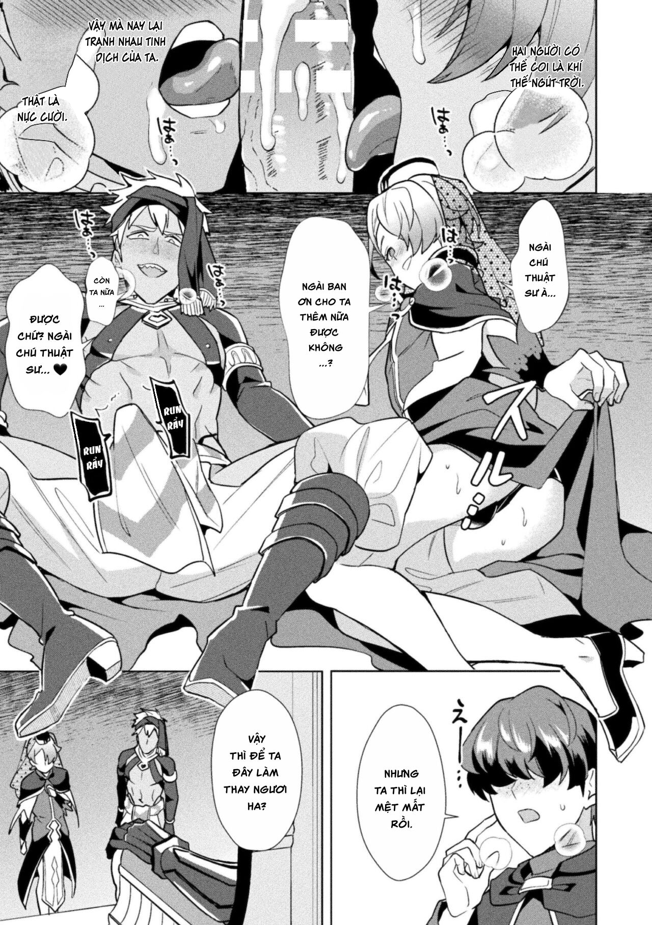 Đọc truyện hentai Kinju no Madousho Saishuu Hanashi Kinju de Yuusha no Nakama o Akuochi Sennou - Chap 1.