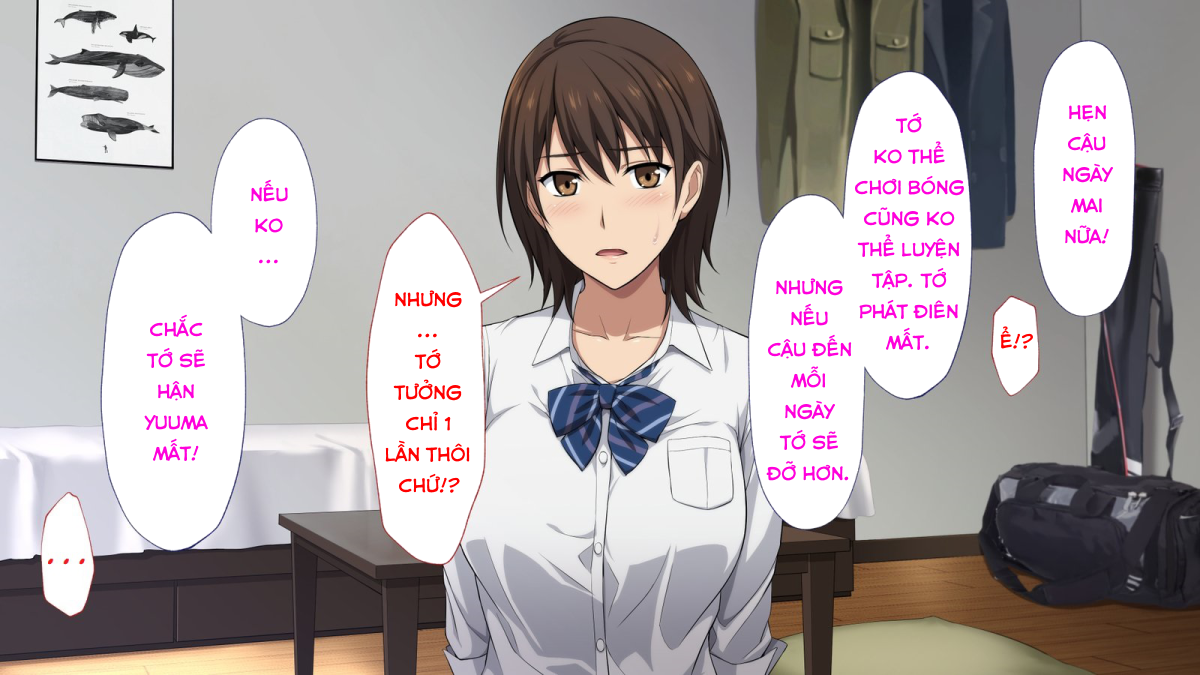 Đọc truyện hentai Netorareta JoshiMane ~Migite no Daida wa Ace no Kanojo~ - Chap 1