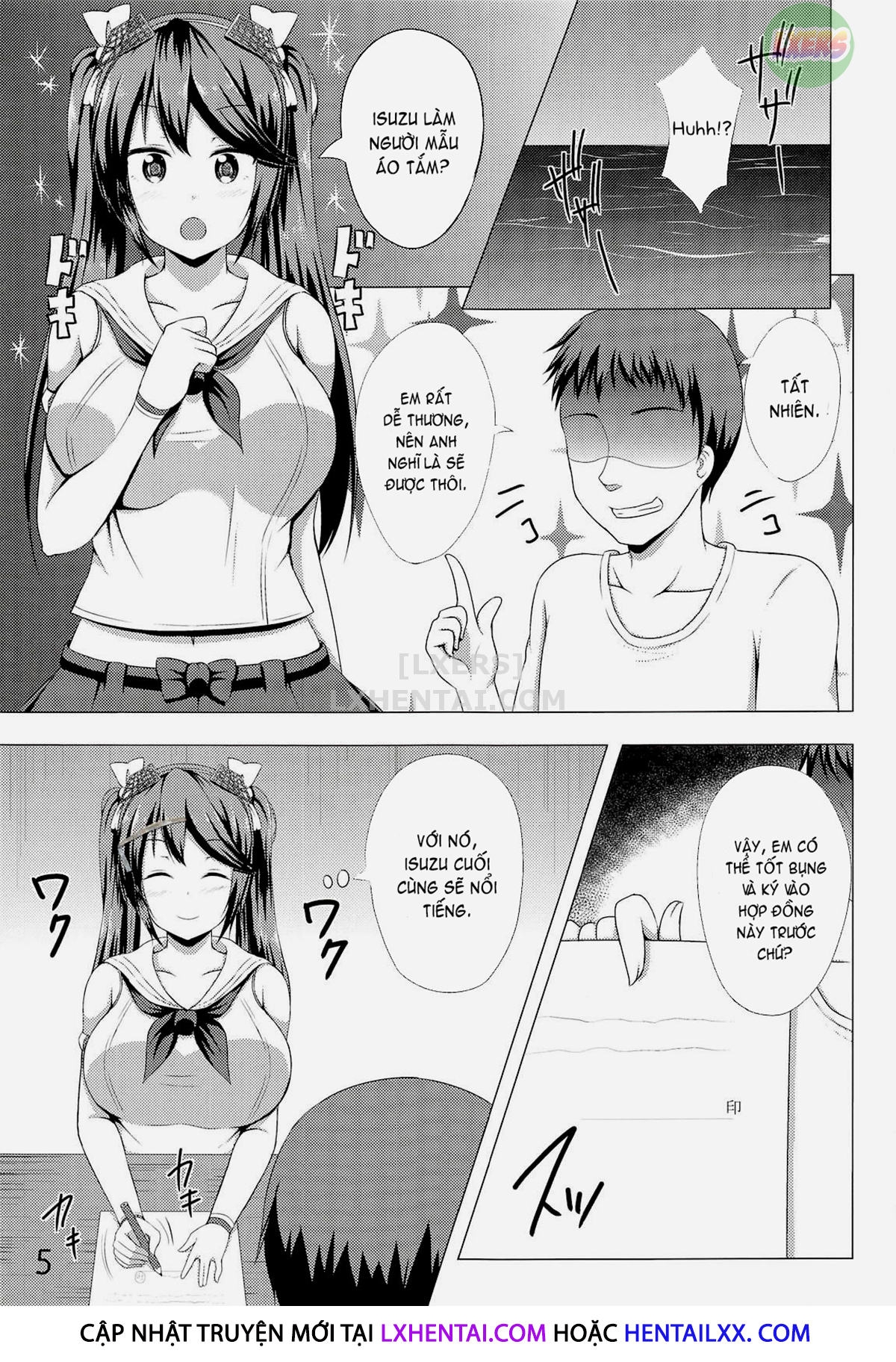 Đọc truyện hentai Isuzu Collection Petit Soushuuhen Ni - Oneshot