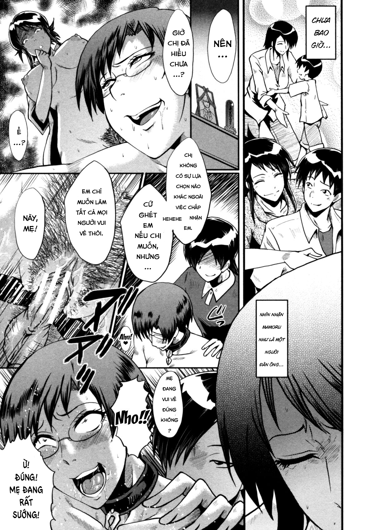 Đọc truyện hentai Haha Wa Buzama Ni Koshi O Furu ~Gogo No Seibo-Tachi~ - Chap 4
