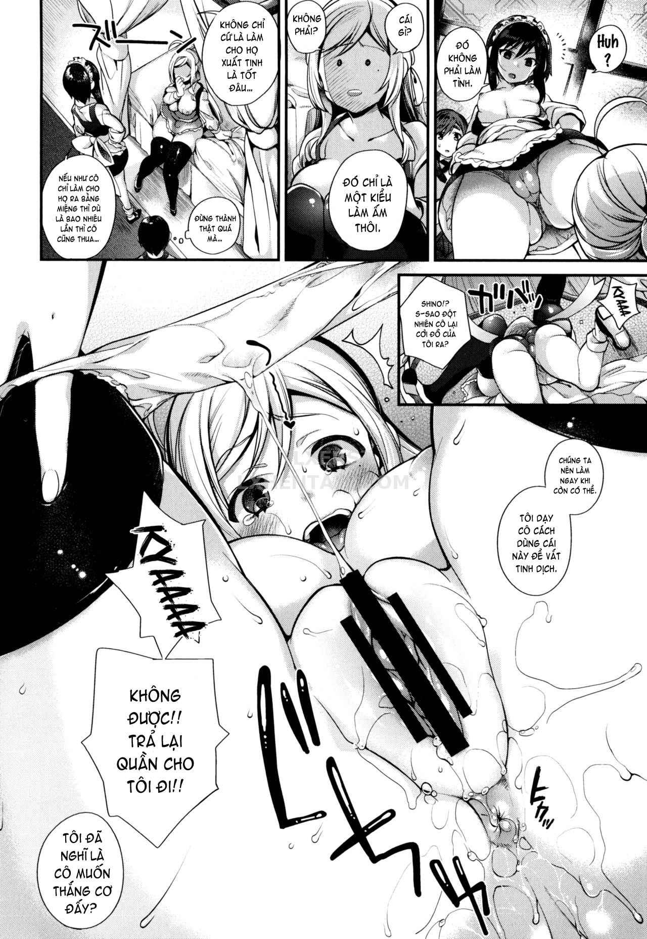 Đọc truyện hentai Ojou-Sama To Maid No Midara Na Seikatsu - Chap 2